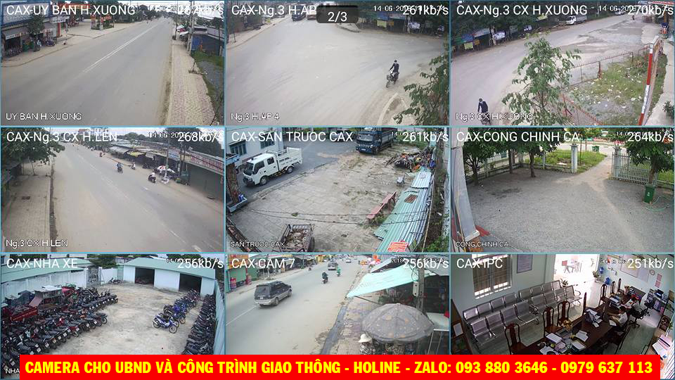 Lắp đặt camera cho giao thông, khu phố, hẻm, nhà dân