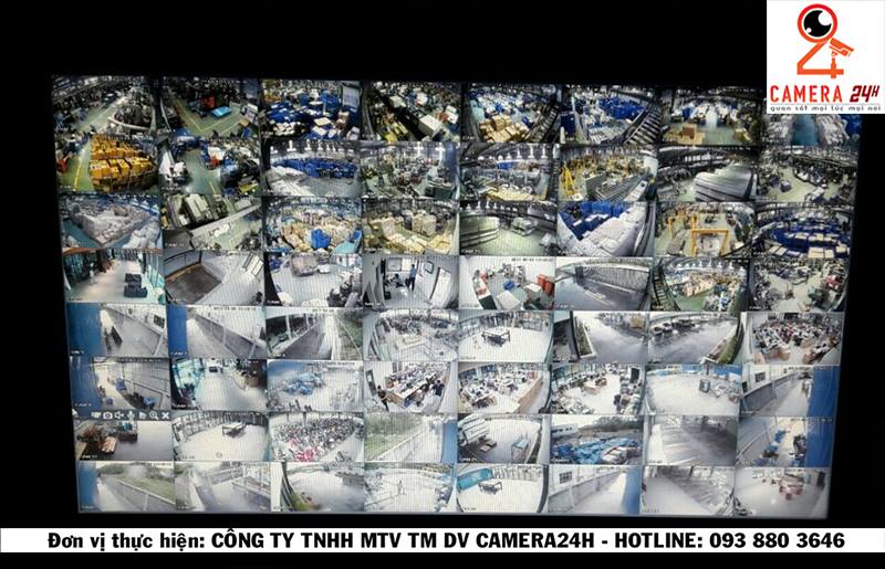 Lắp Đặt Camera xưởng sản xuất Vali Bình Dương