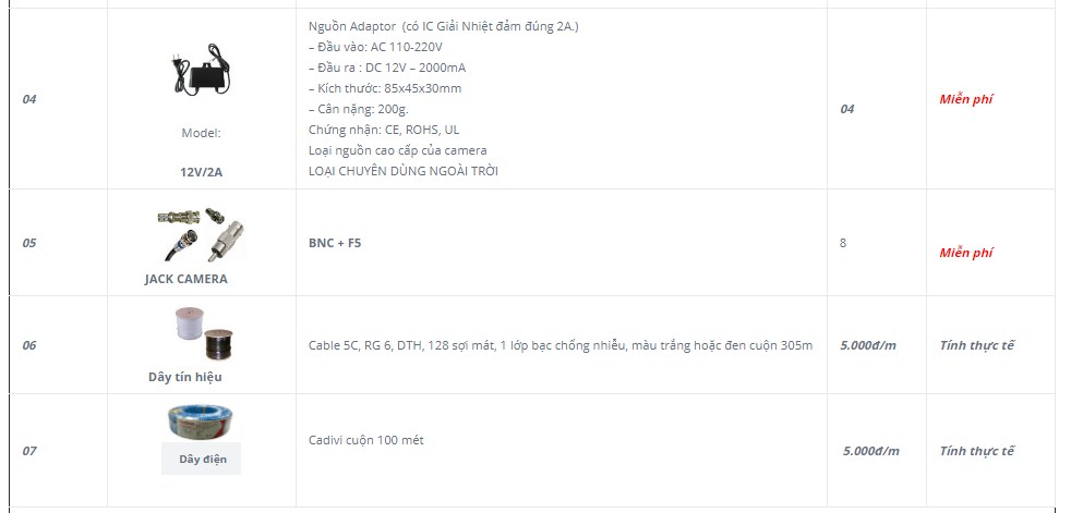 tron bo 4 camera binh duong, trọn bộ 4 camera giá rẻ